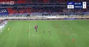 破门, 推射空门破, 河南队后场 破门, 推射空门破, 河南队后场